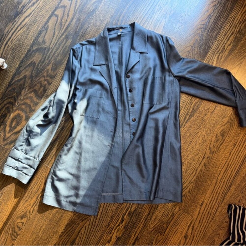 Isda & co blazer size 10 euc Elegant Gray Women's Blazer